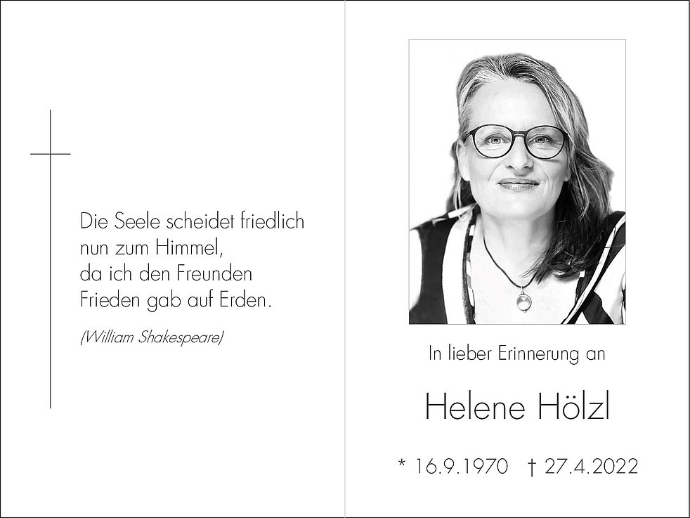 Helene Hölzl Aus Andrian Trauerhilfeit Das Südtiroler Gedenkportal 